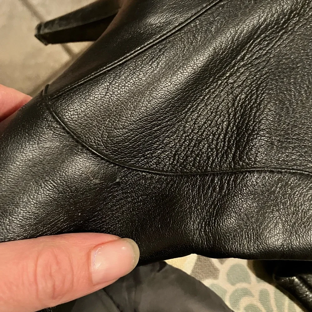 Marc Fisher Black Leather OTK Boots